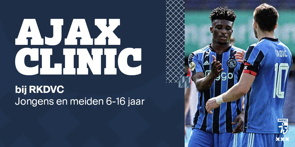 productfoto ajax clinic bij rkdvc nl