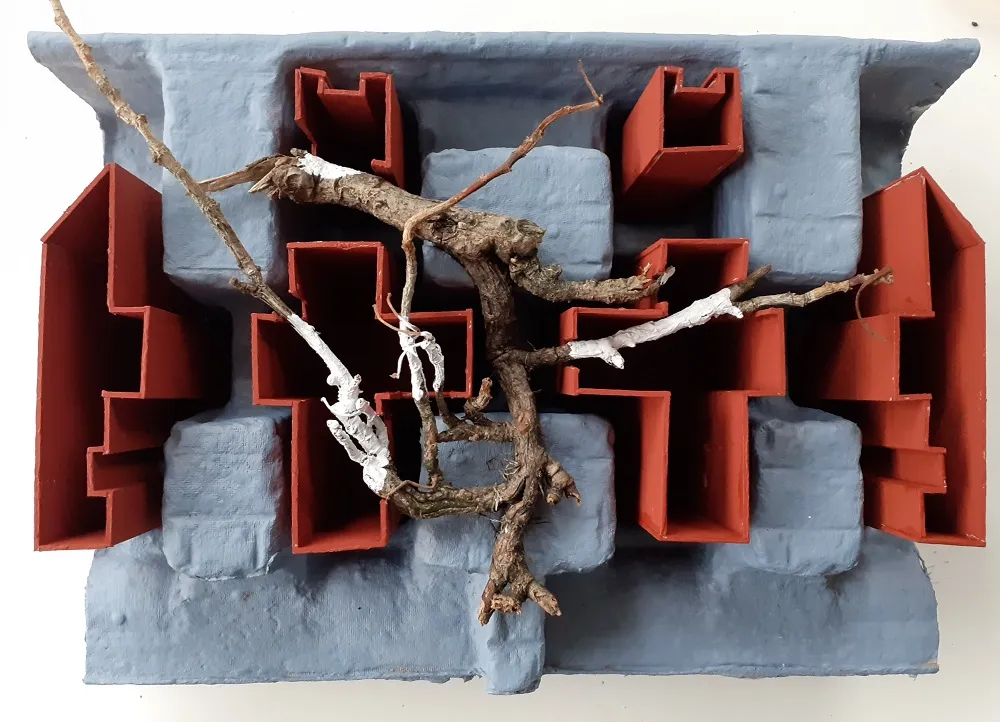 relief verpakt rene klarenaar