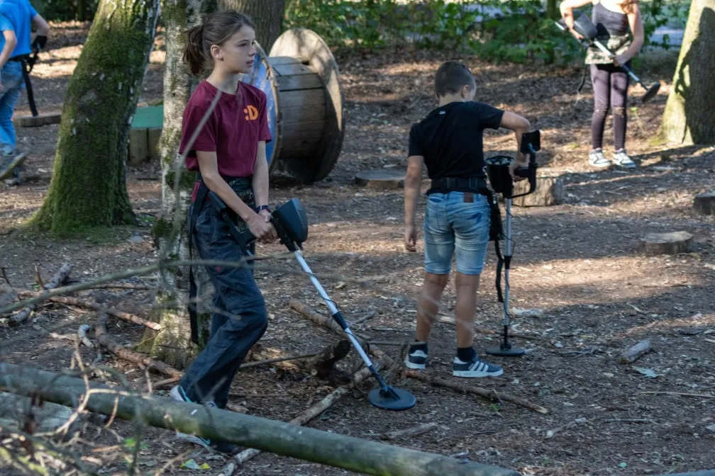 schatzoeken en lasergamen 2022