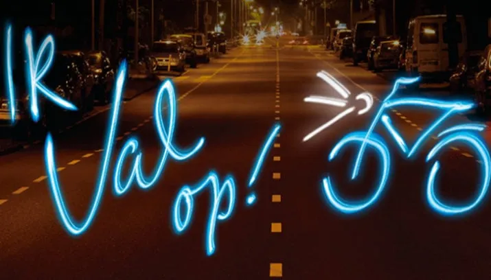 val op fiets verlichting