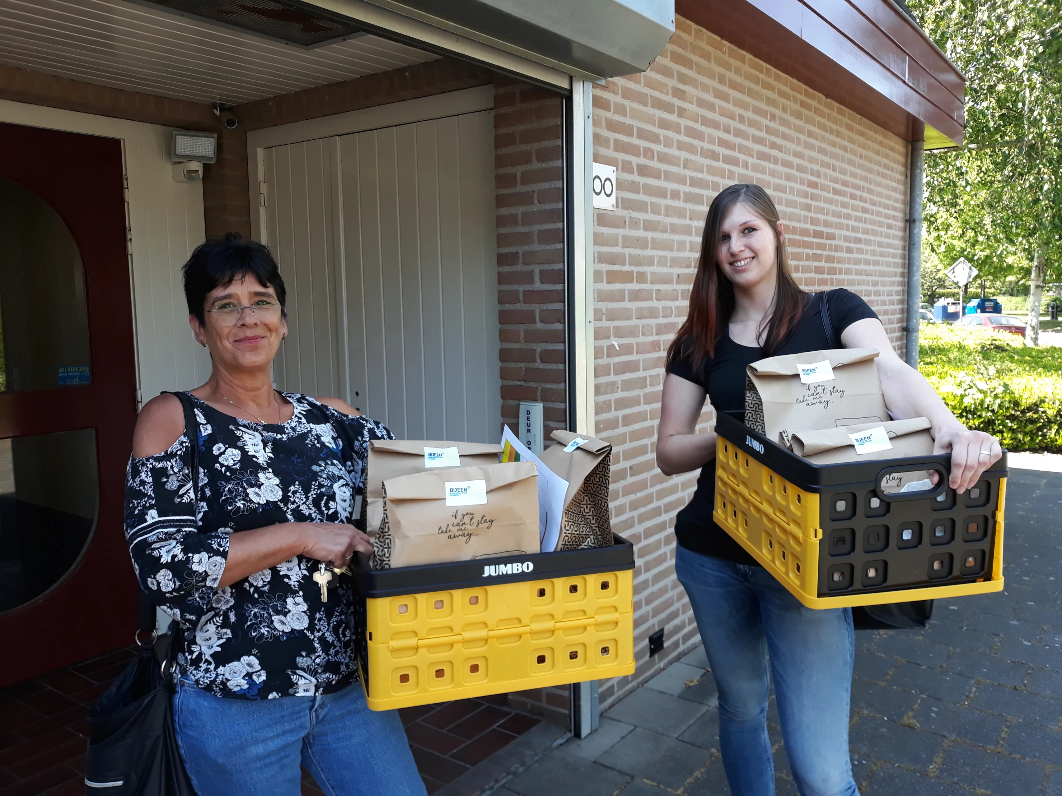 vrijwilligers van maaltijdinitiatief maizena in gemeente heusden