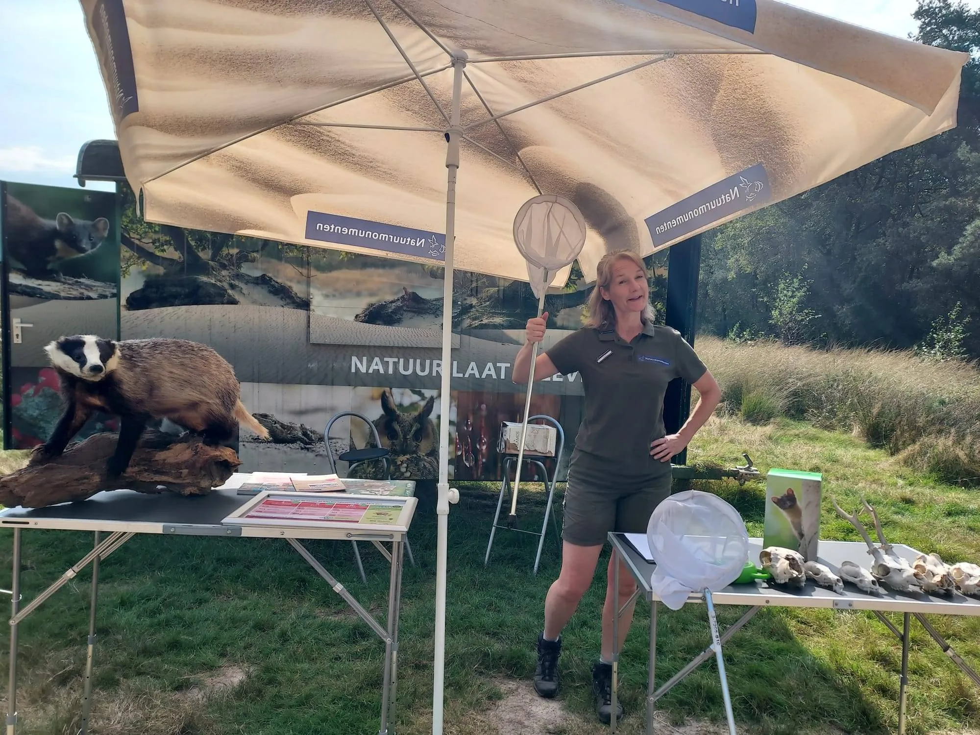 janine oosterloo bij de stuif es in kar