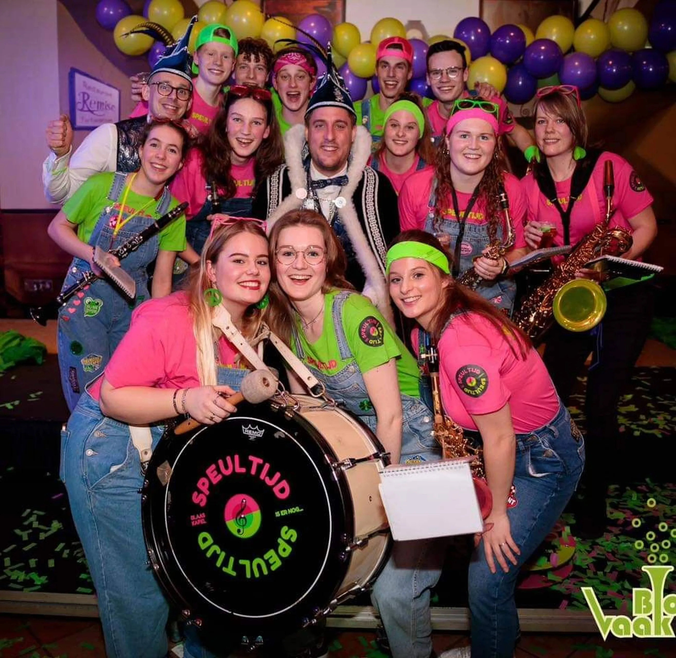 1 blaaskapel speultijd