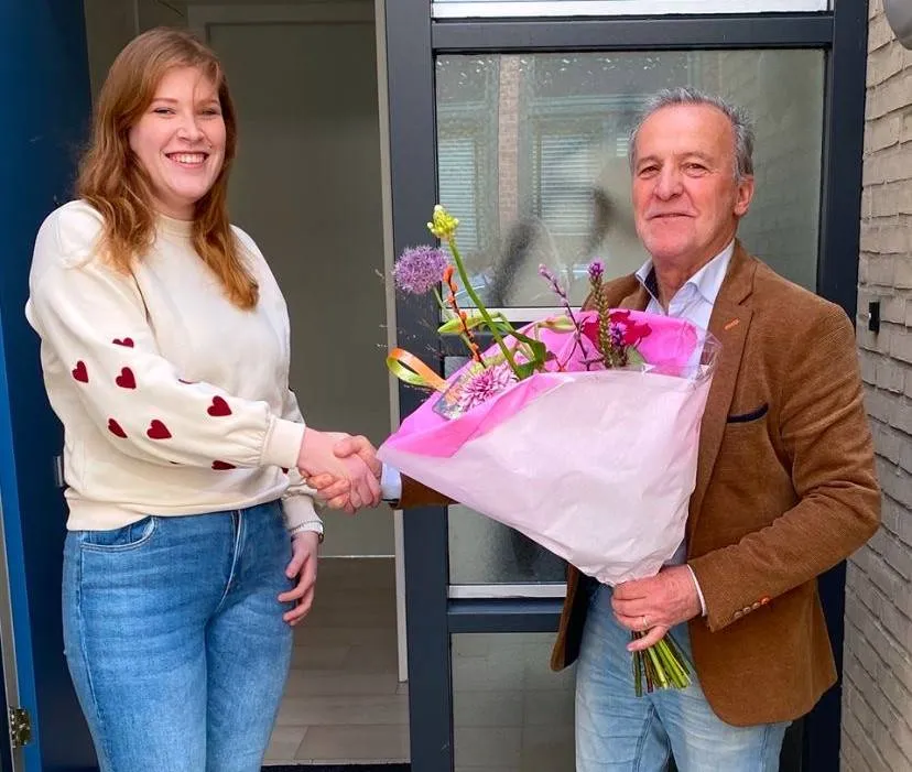 huldiging winnaar klantenquete