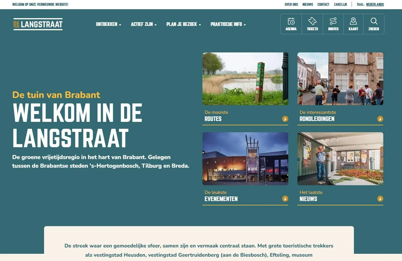 screenshot website bezoekdelangstraat 2025