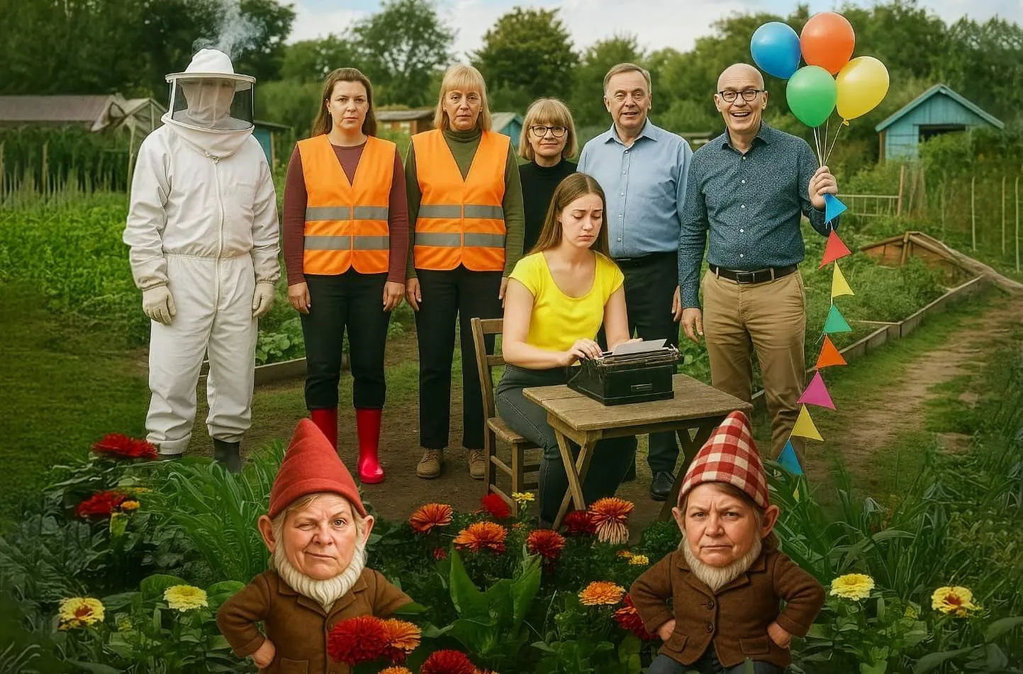 Affiche Ernst en Luim Volkstuin Complex