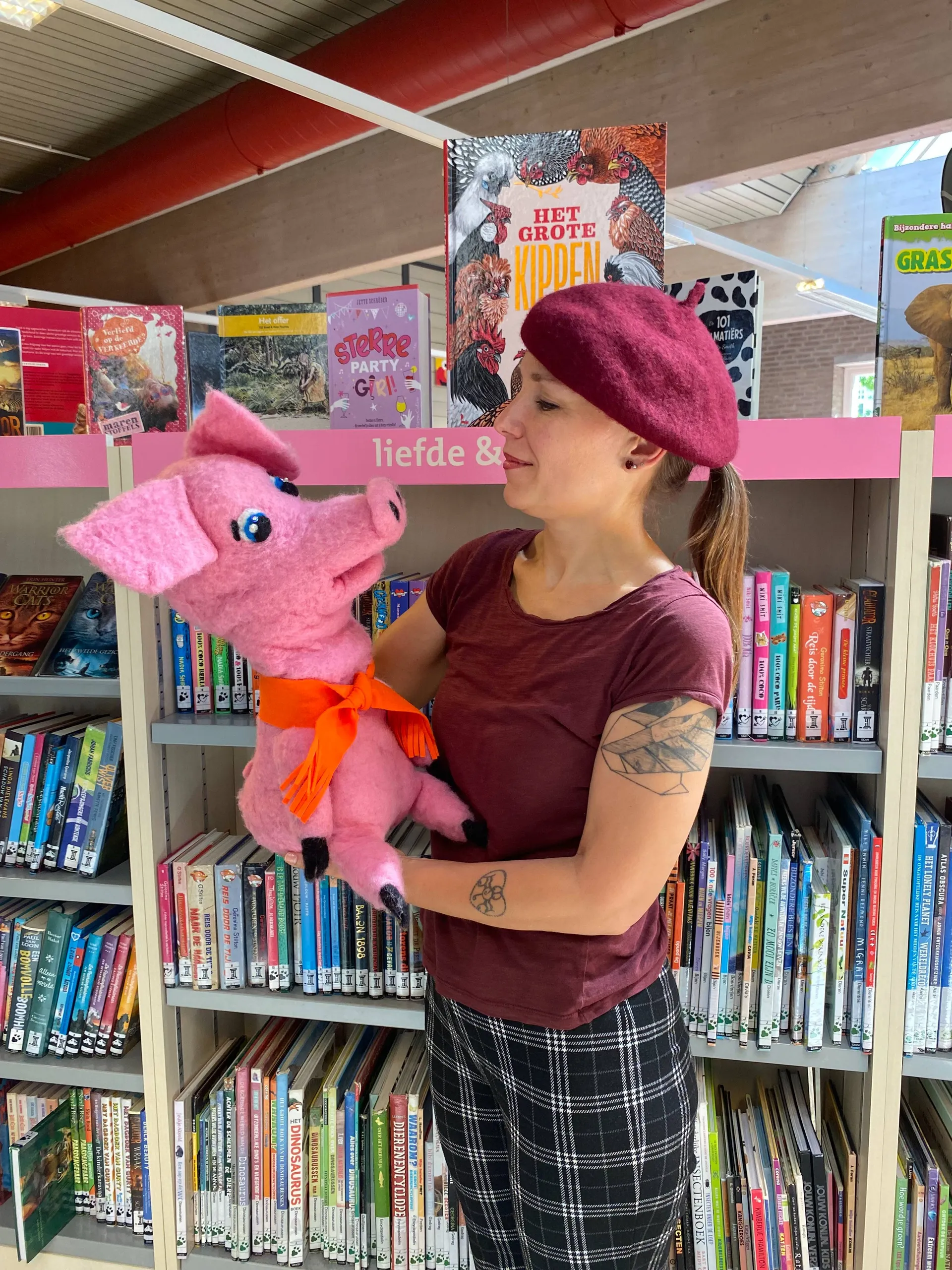 Poppentheater met Boekie Big