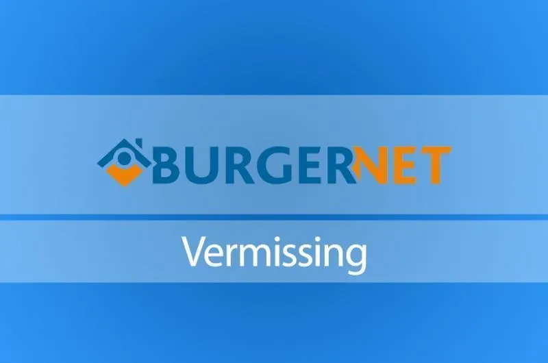 burgernet vermissing