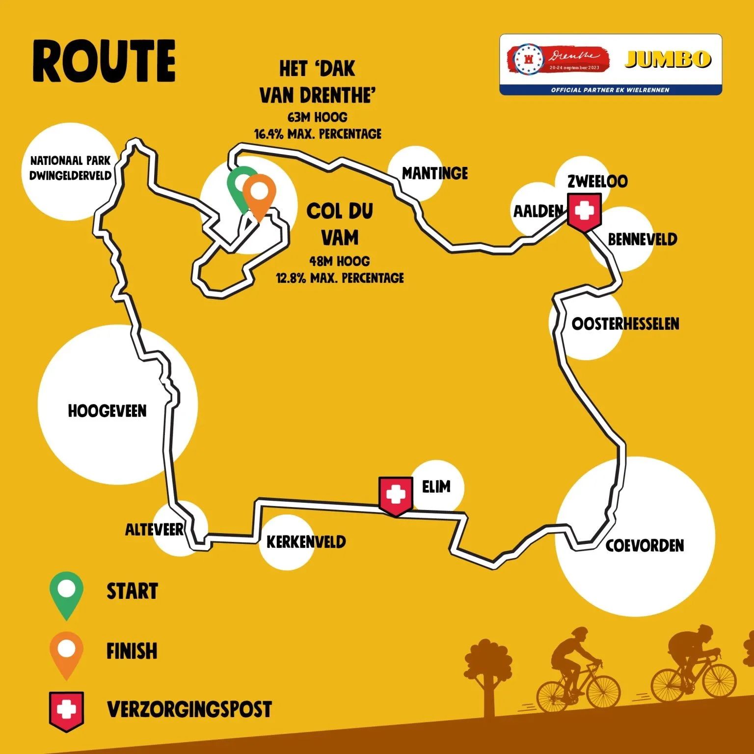 dak van drenthe route