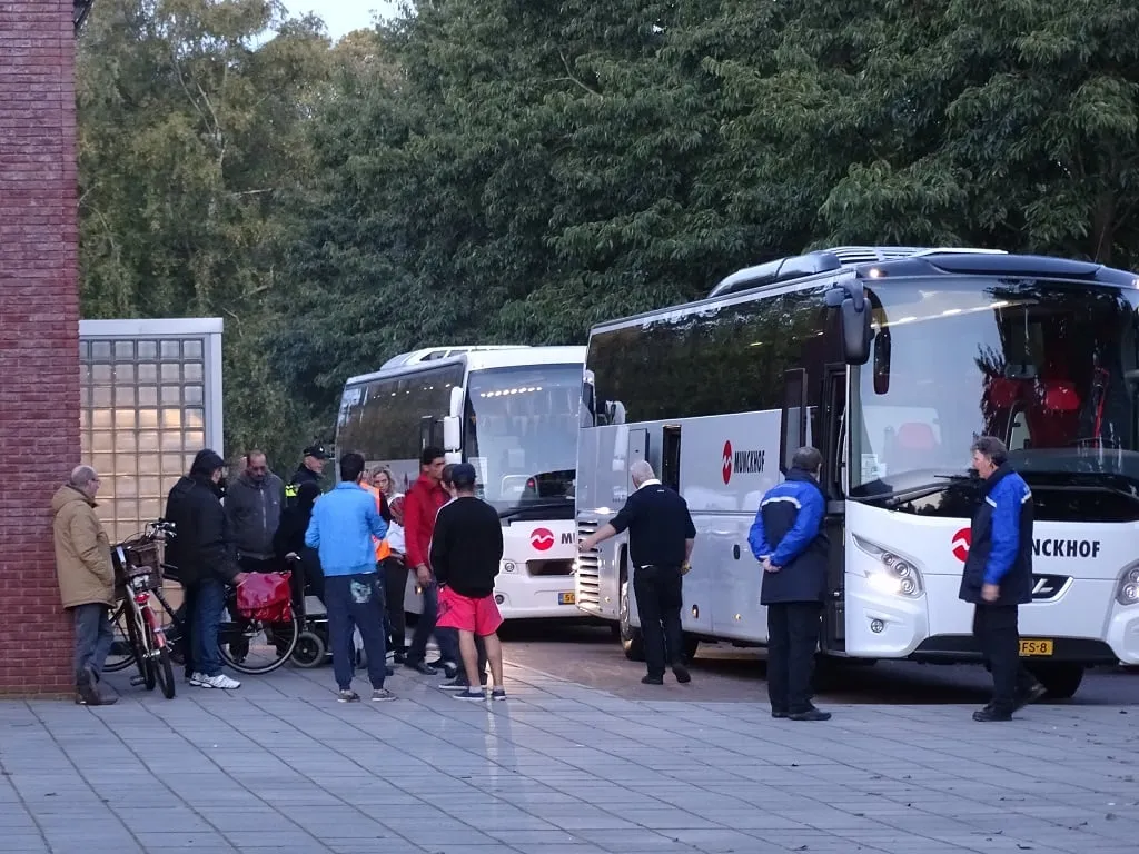 vluchtelingen komen aan 2015