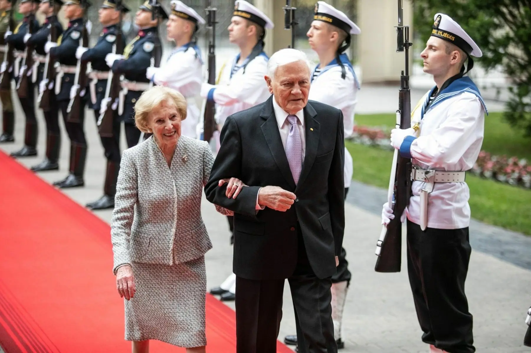 alma adamkiene ir valdas adamkus