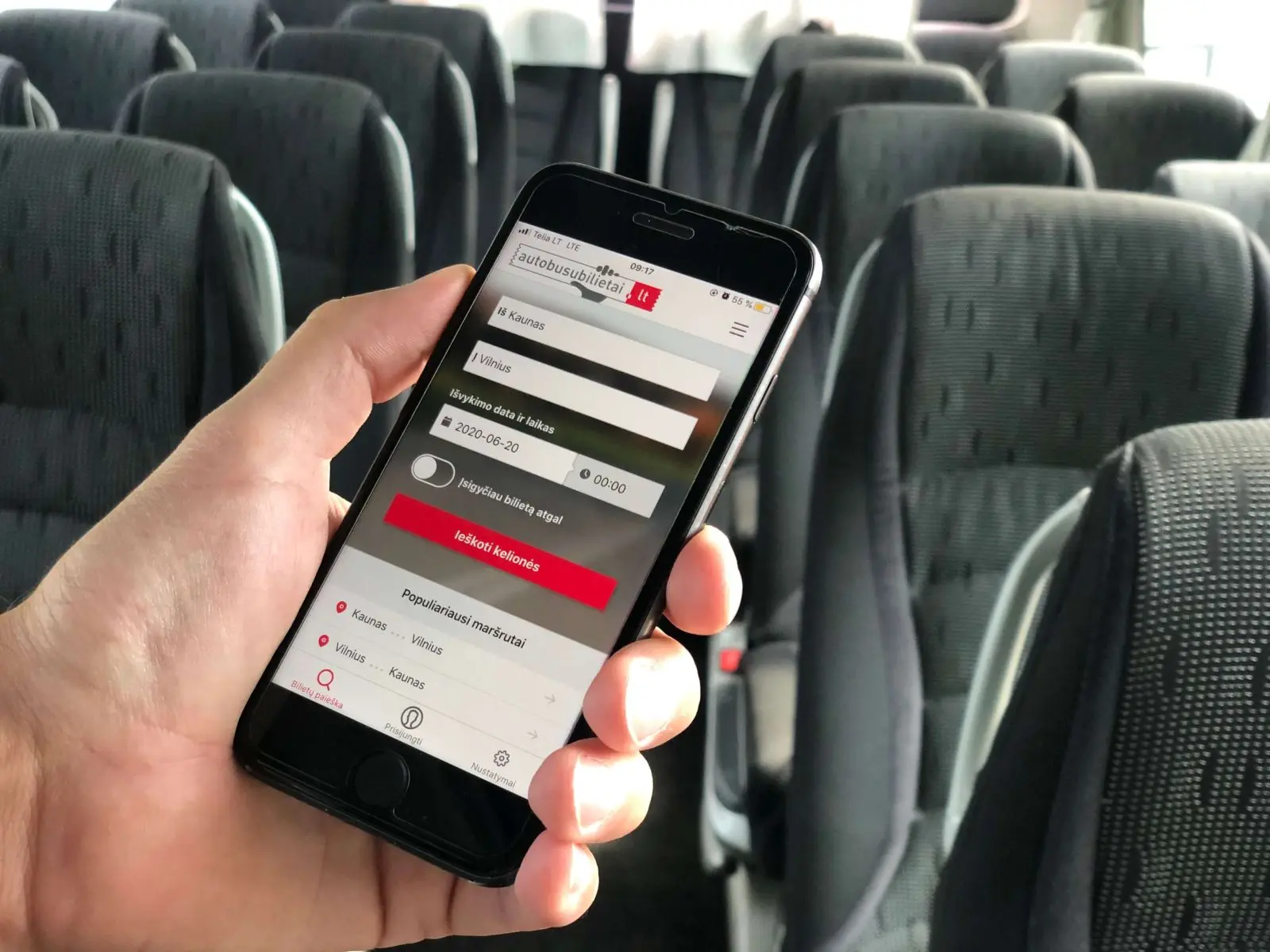 autobus mobilioji programl