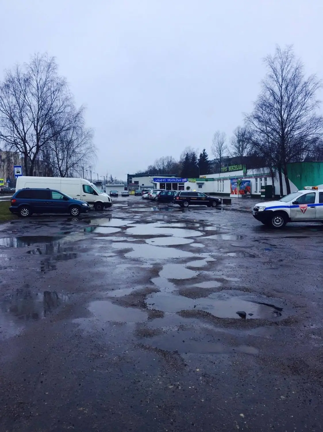 automobiliu stovejimo aikstele prie triju berzeliu3