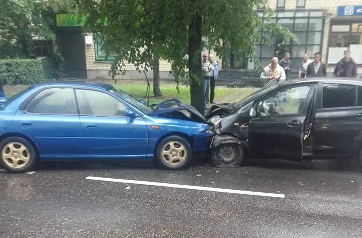 avarija a baranausko gatvje