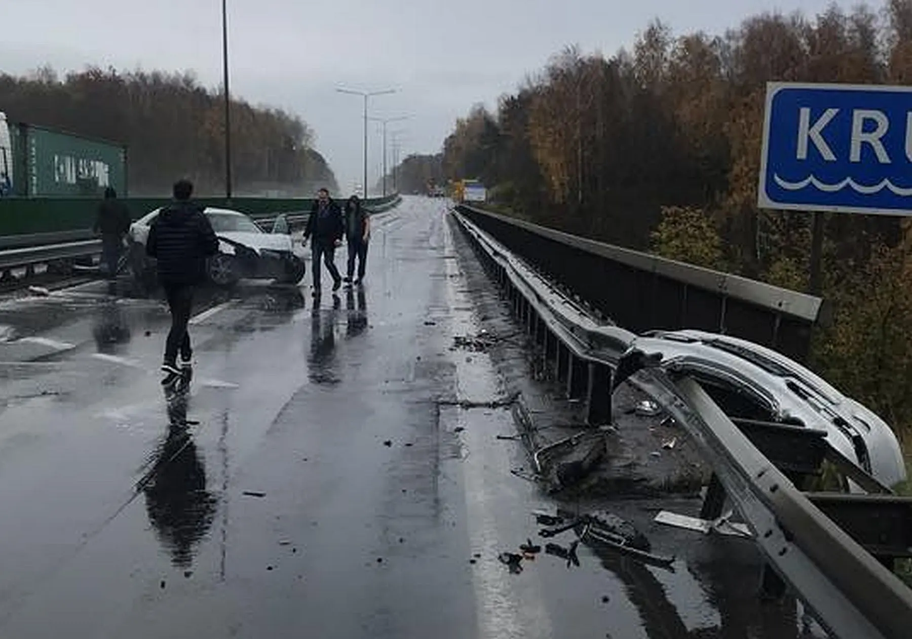avarija a1 kelias