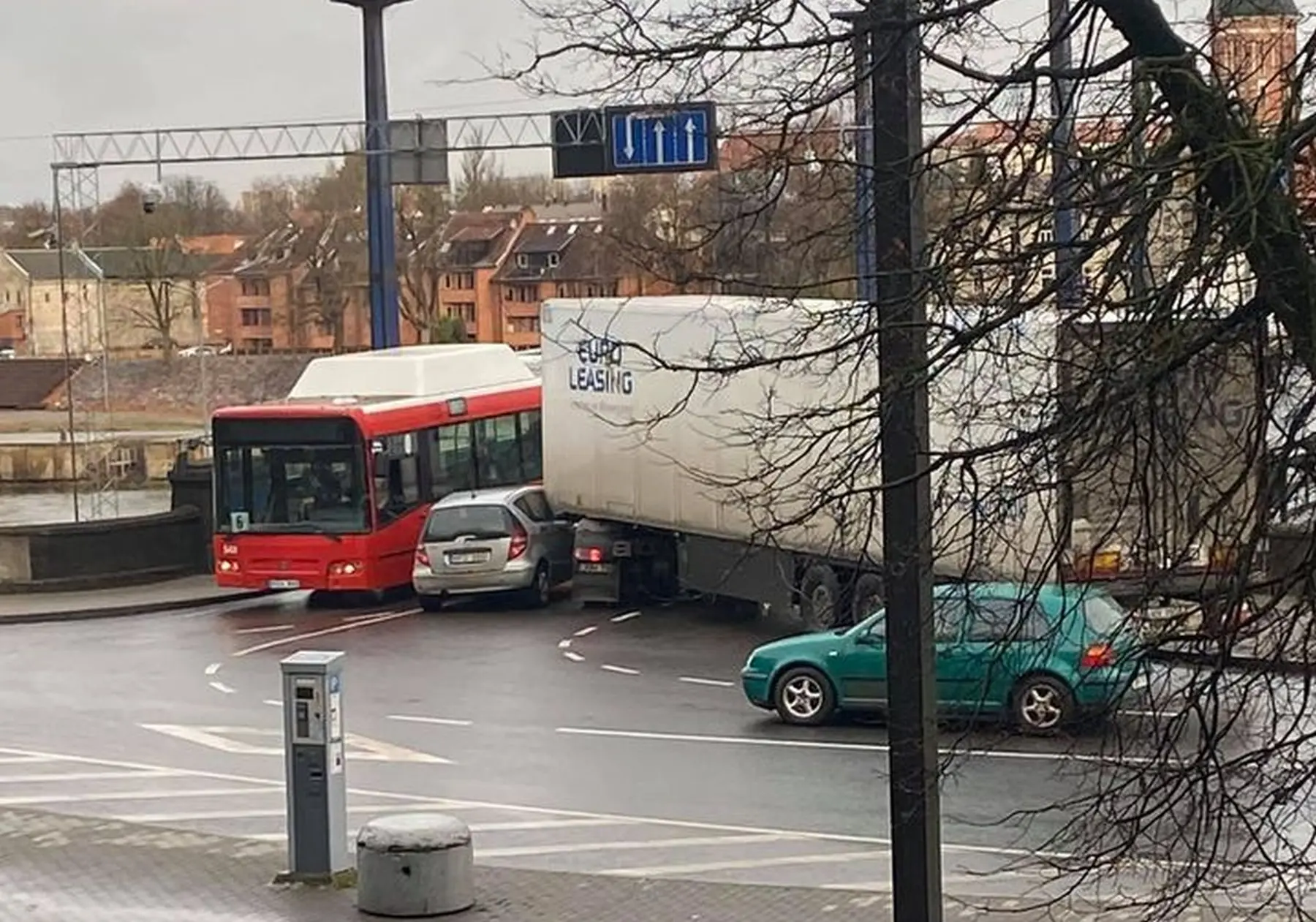 avarija aleksoto tiltas