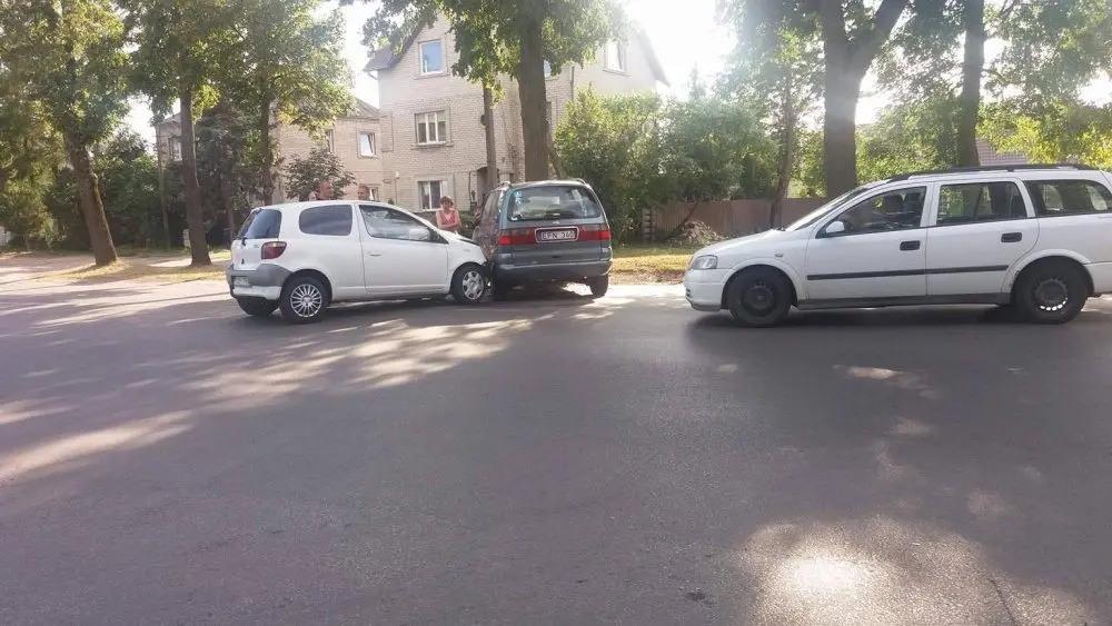 avarija ant milikoni kalno