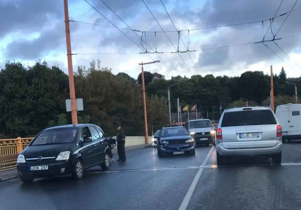 avarija ant vilijampols tilto