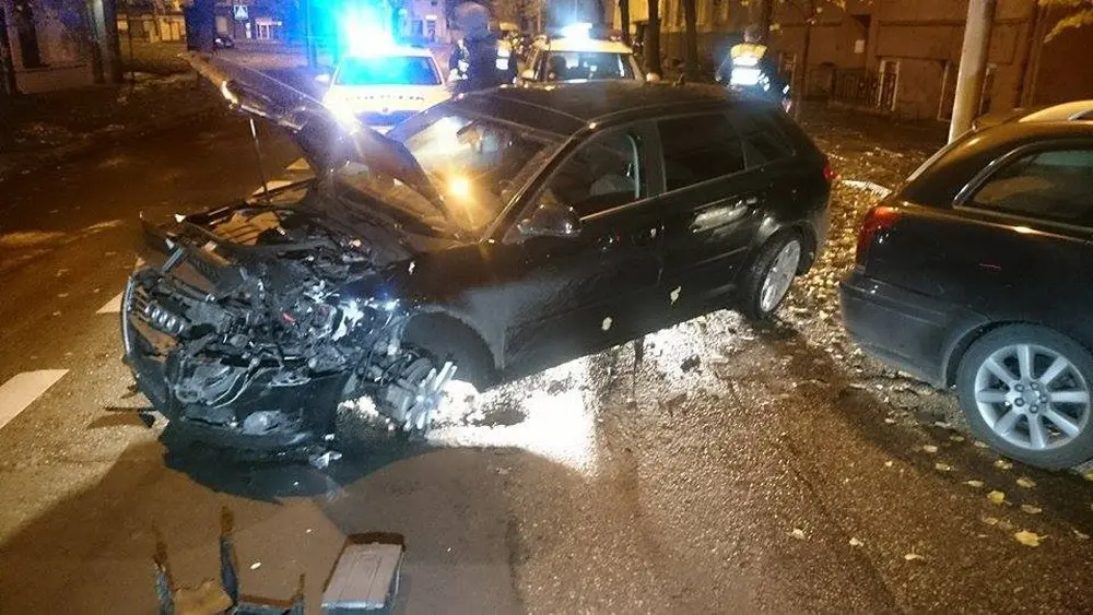 avarija girti 8