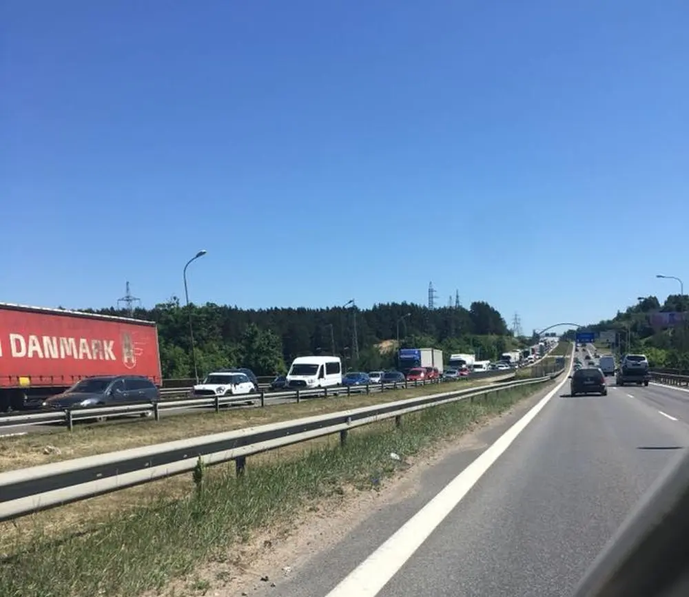 avarija prie megos