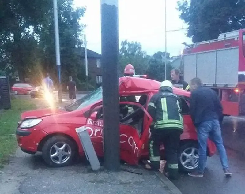 avarija prie milikoni kalno