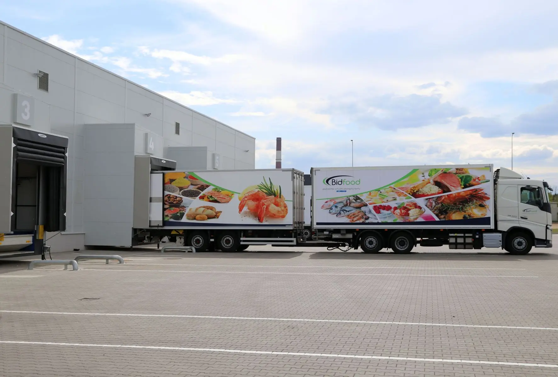 bidfood lietuva atidarymas ramui logistikos parke 194