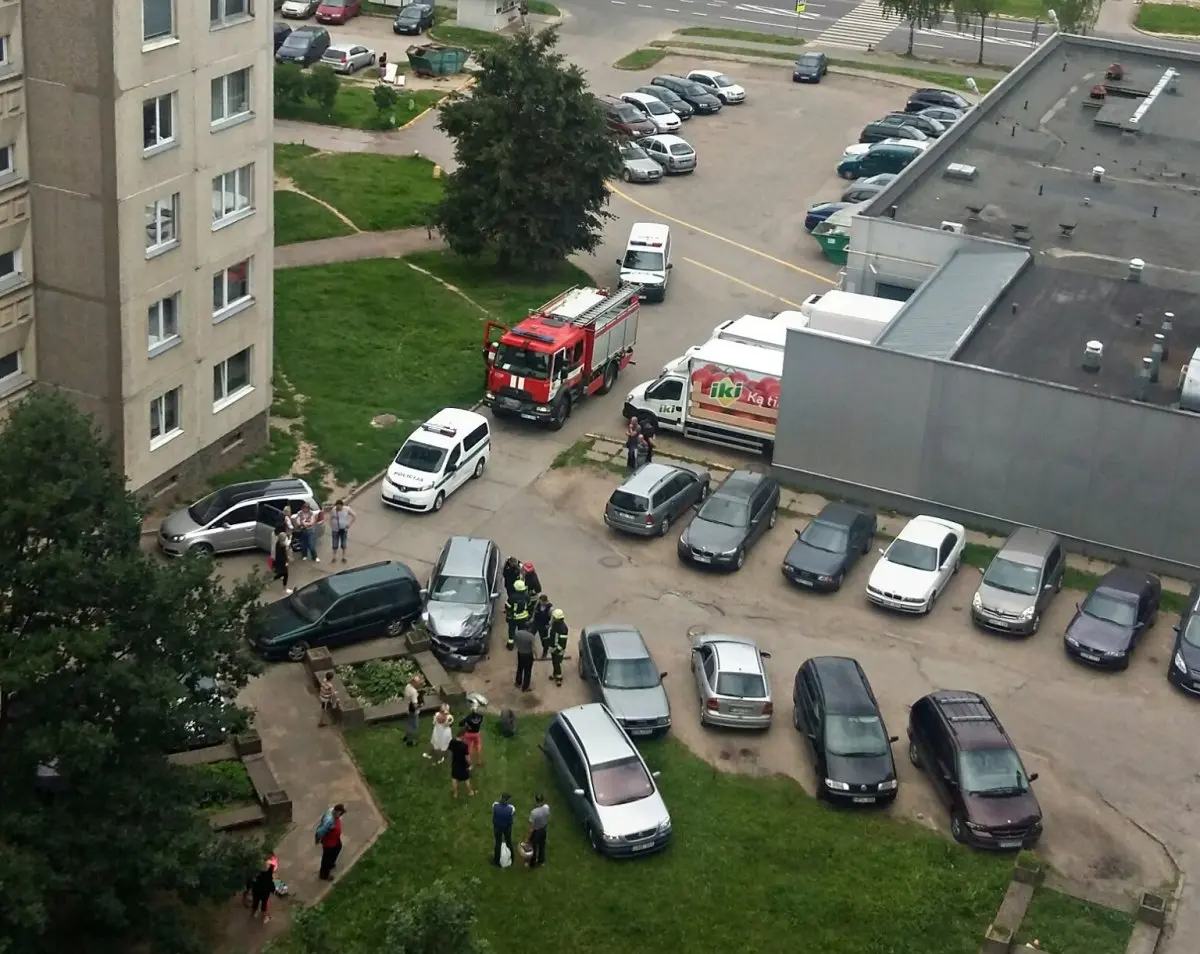bmw incidentas