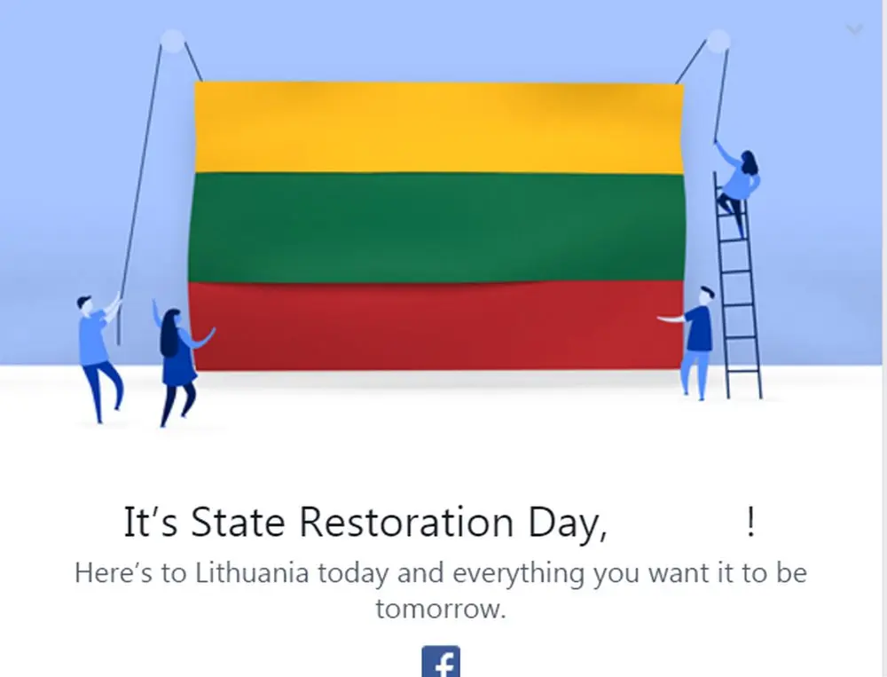 facebook sveikinaimas