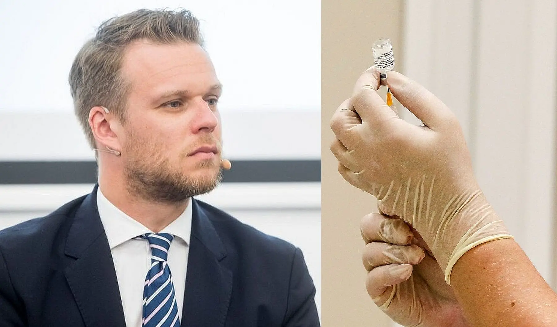 gabrielius landsbergis ir vakcina