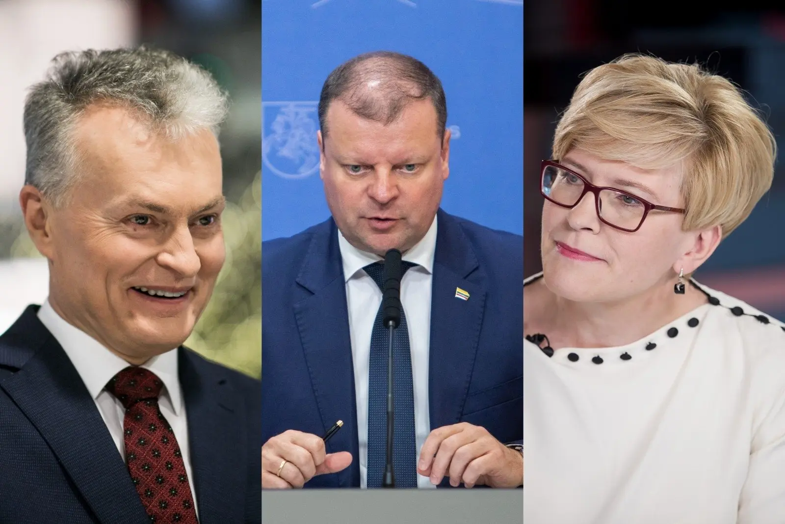 gitanas nauseda saulius skvernelis ingrida simonyte 80277845