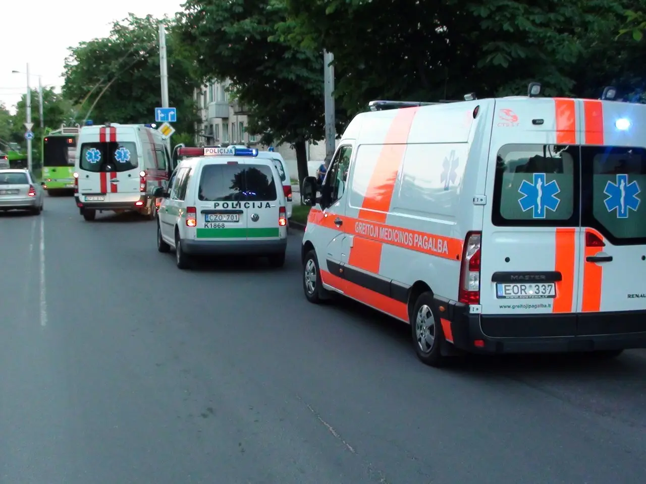 greitosios ir vw avarija kaune 10