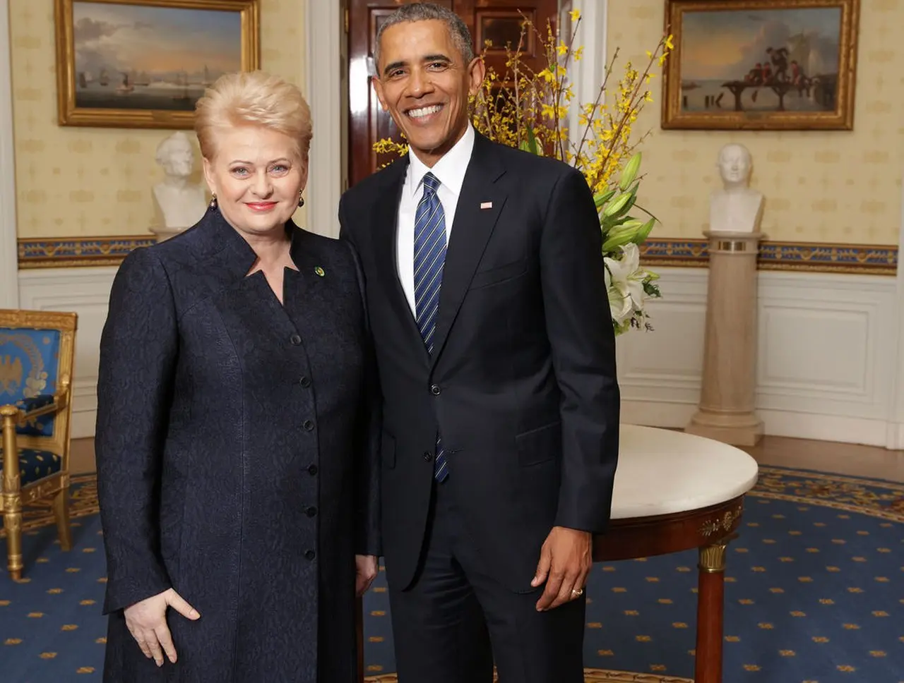 grybauskaite obama