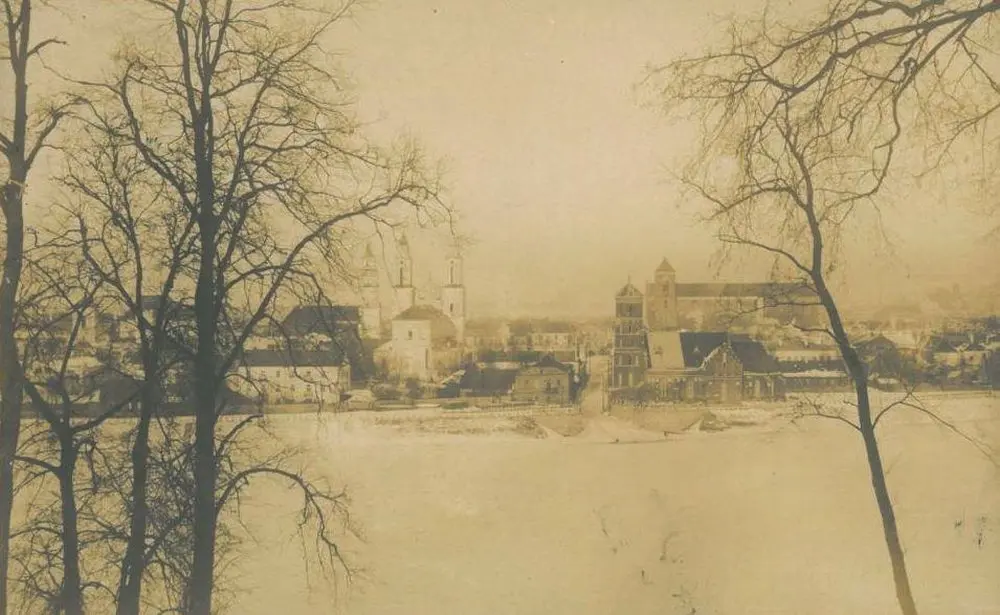 kaunas vaizdas senamiest 1918 m