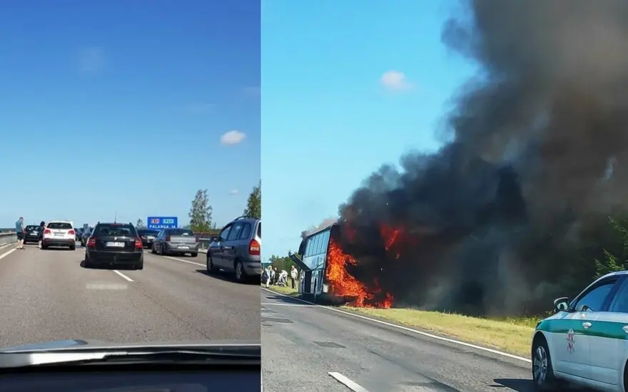 kelyje klaipeda palanga uzsidege autobusas 81995739