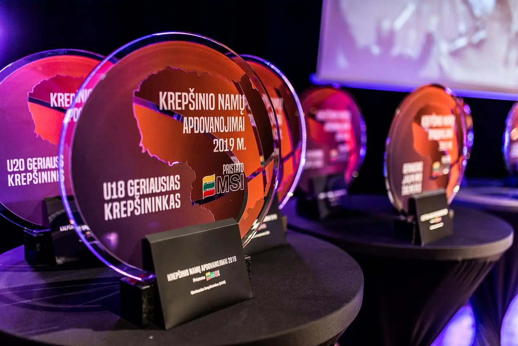 krepinio nam apdovanojimai