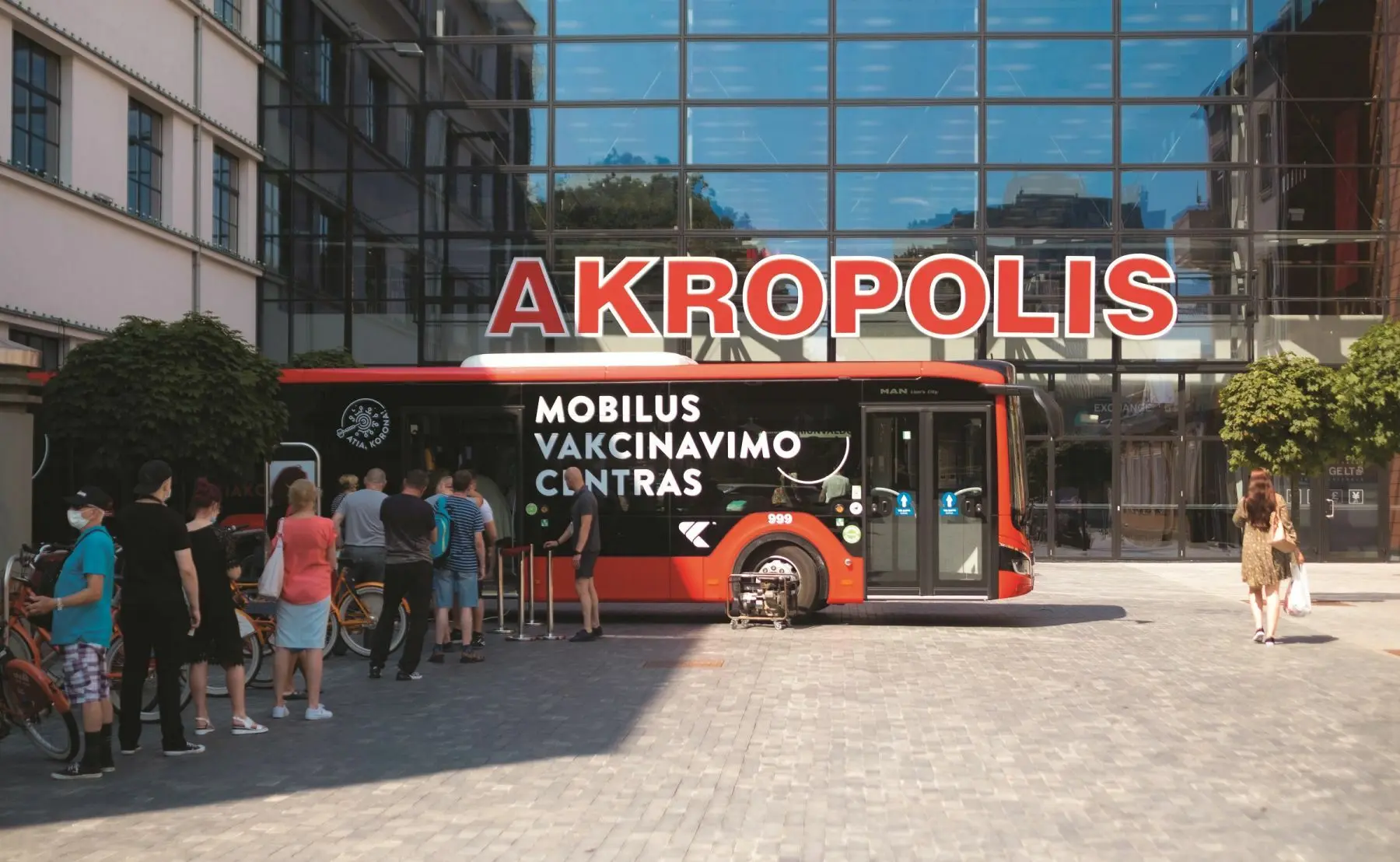 mobilus vakcinavimo centras