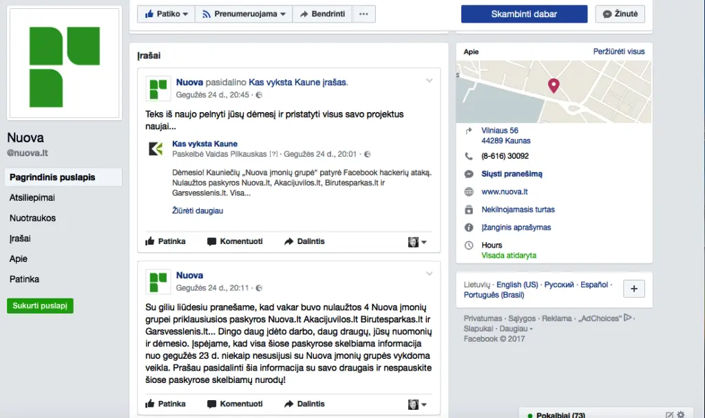 nuova tituline