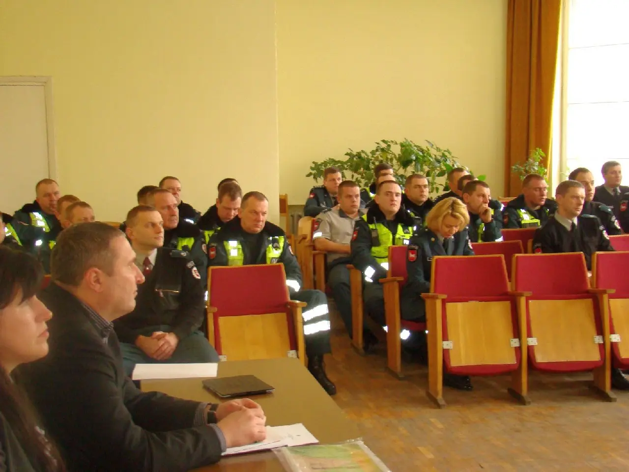 patruliu rinktines veiklos pristatyme
