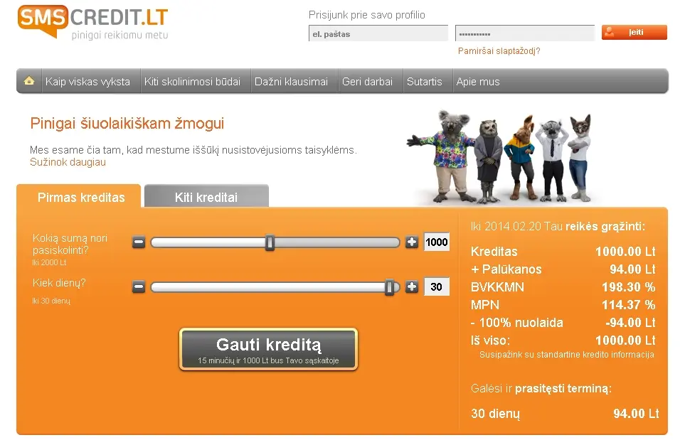 sms credit