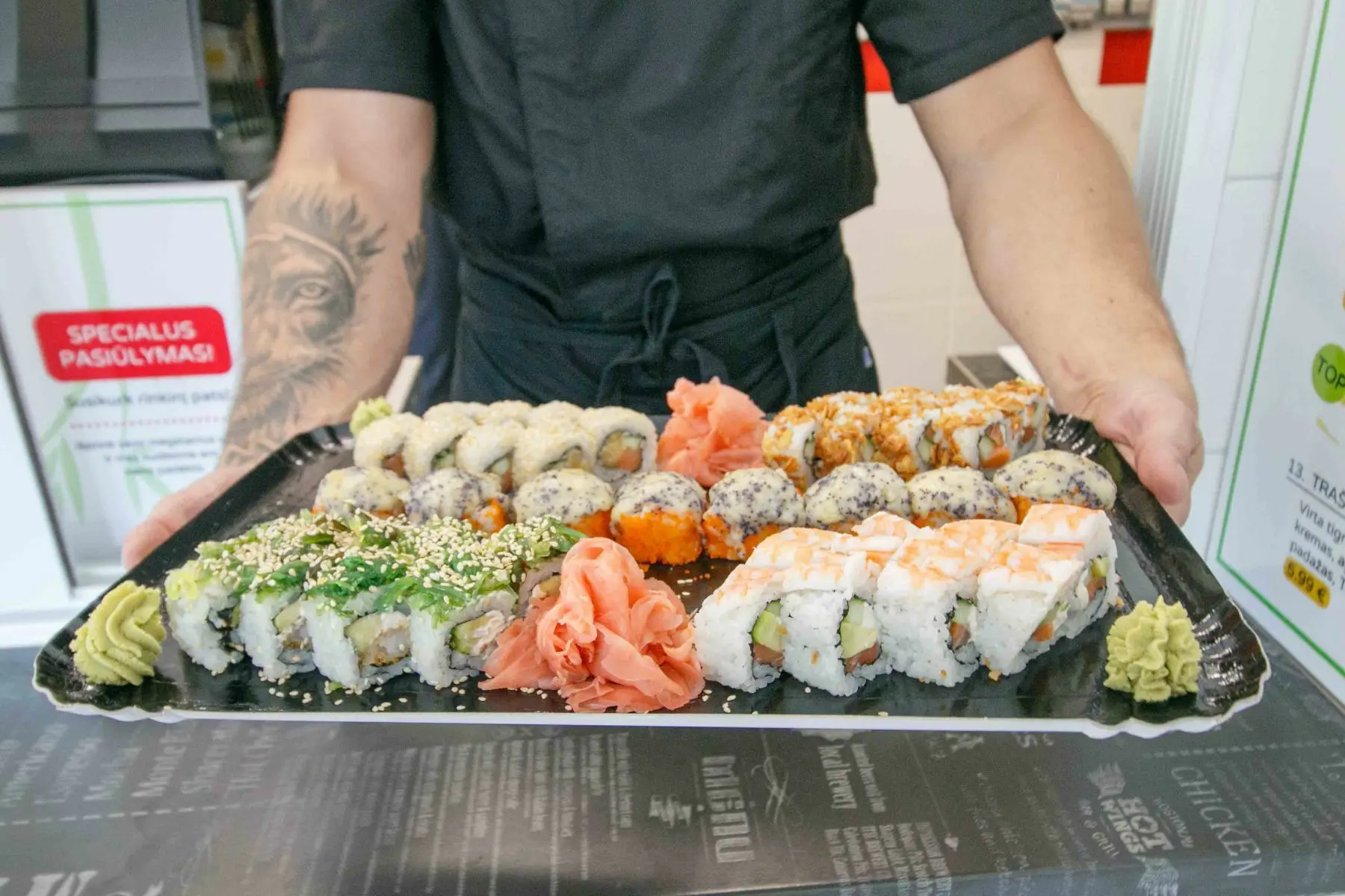 sushi pagrindine