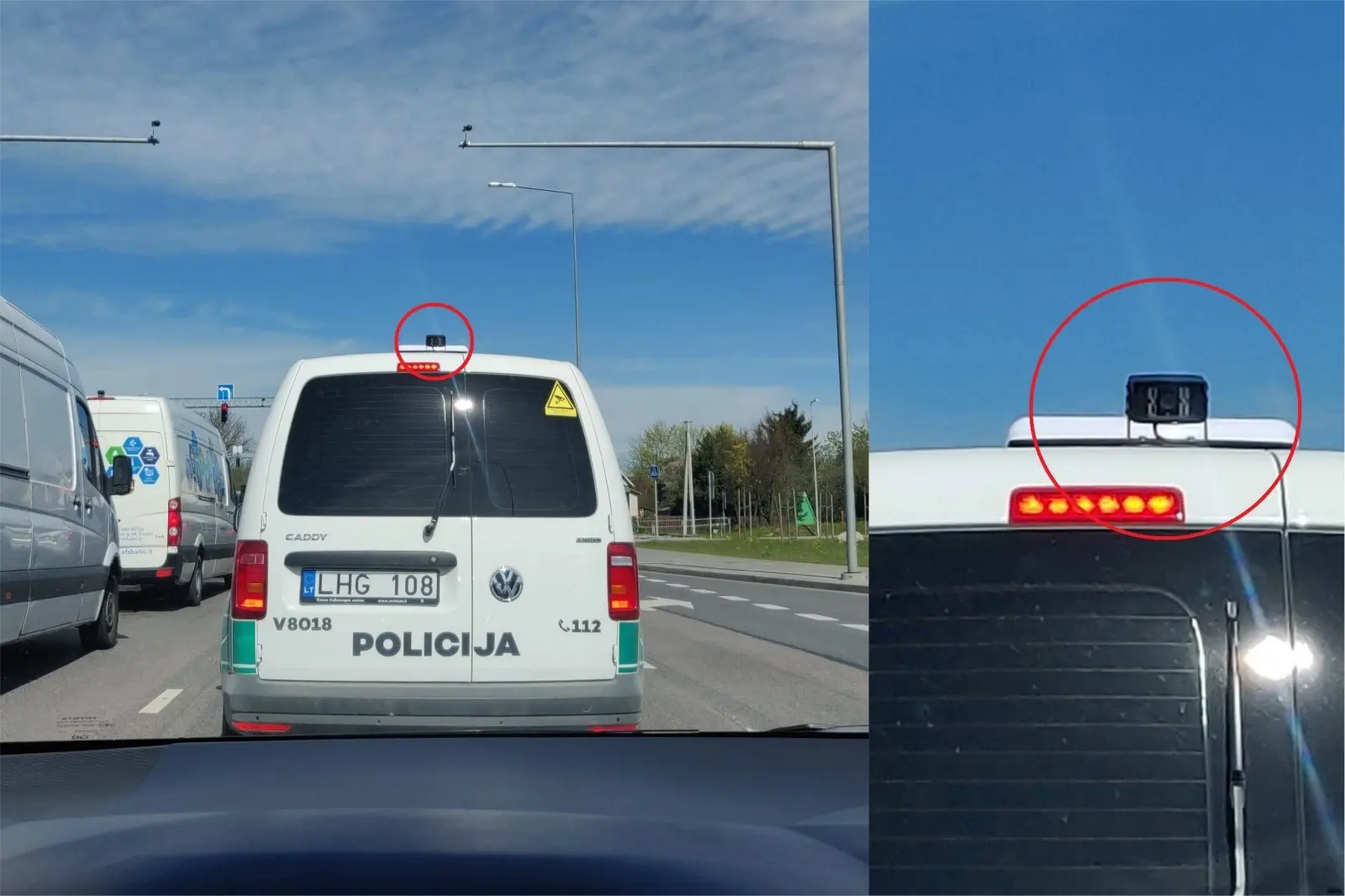 uzfiksavo policijos automobilio kameras 84239091