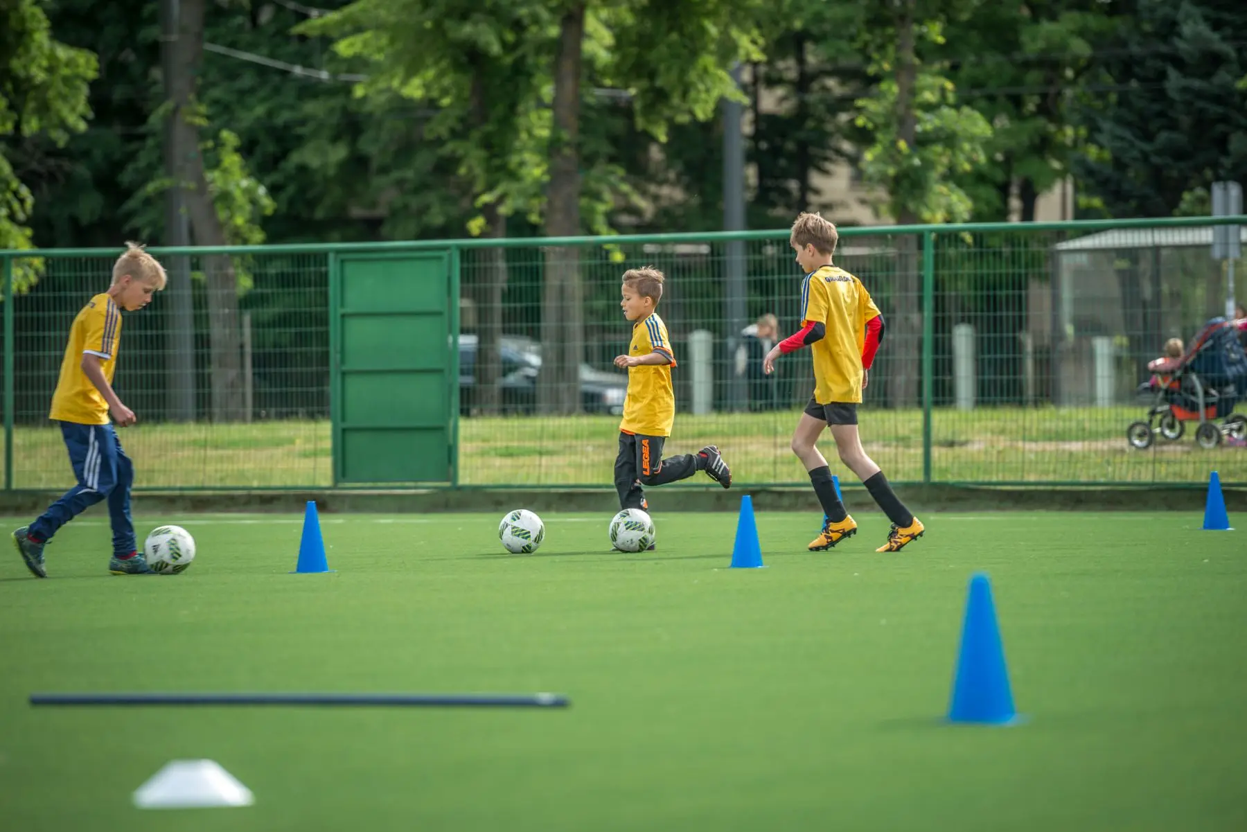 vaik futbolas