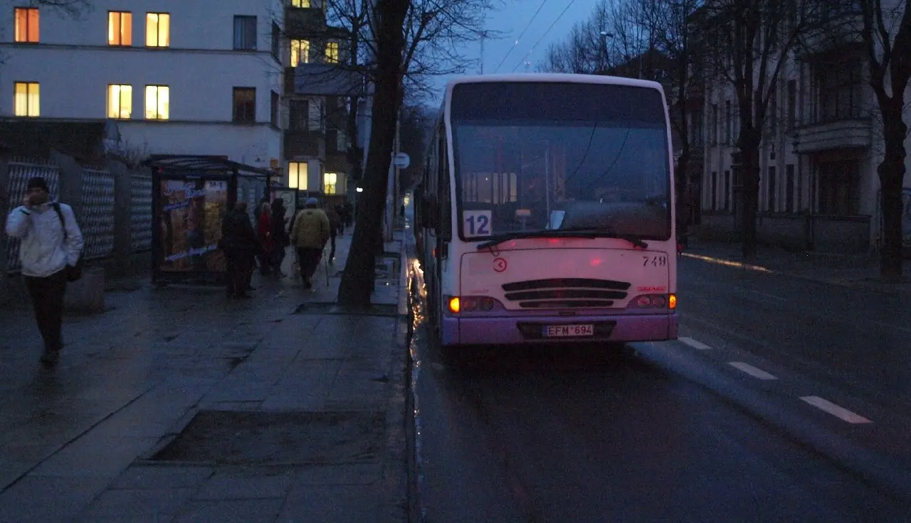 vieojo transporto stoteleje 1