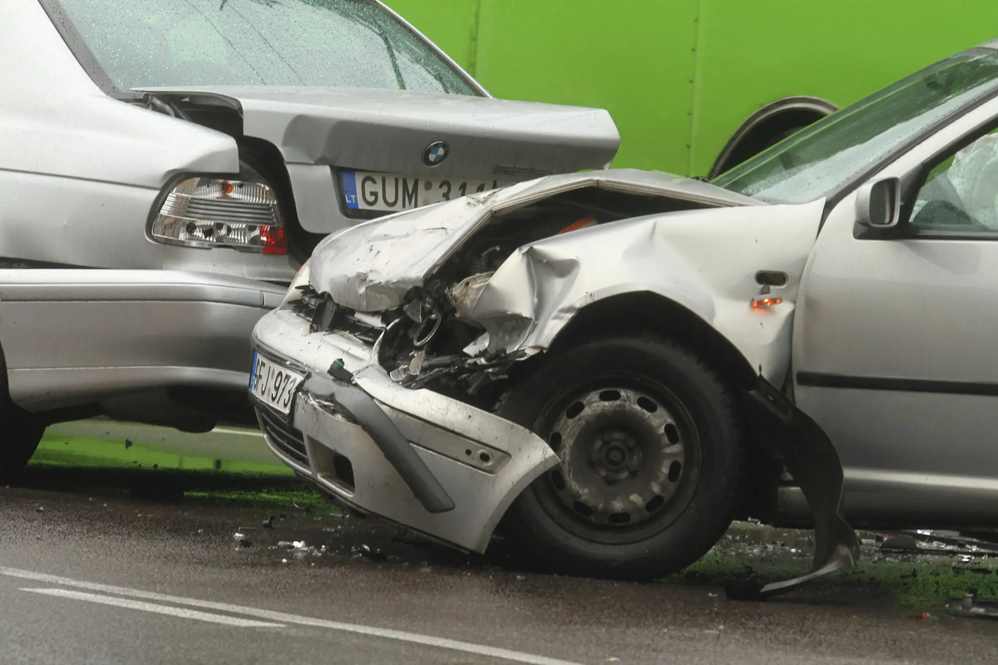 vytauto prospekte susidr keturi automobiliai 2