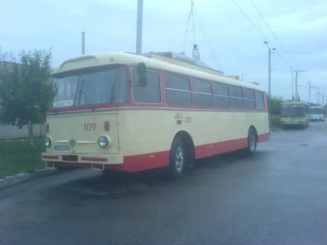 Senasis troleibusas Kaune