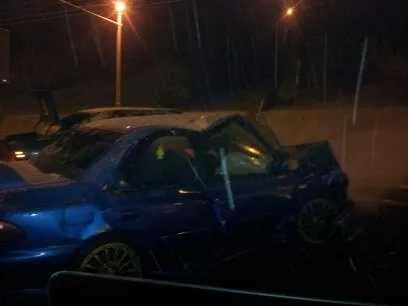 Iš karto po auto įvykio Nuokalnės gatvėje