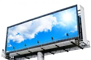 Lauko reklamos stendas