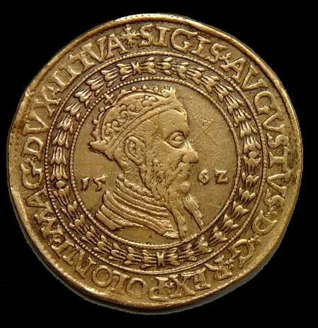 Žygimanto Augusto laikų monetos replika