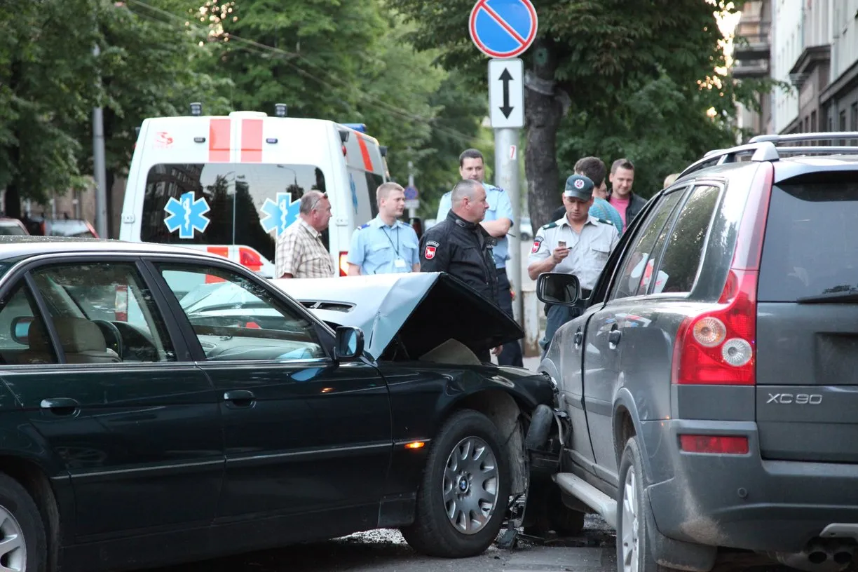 Avarija Mickevičiaus gatvėje 2