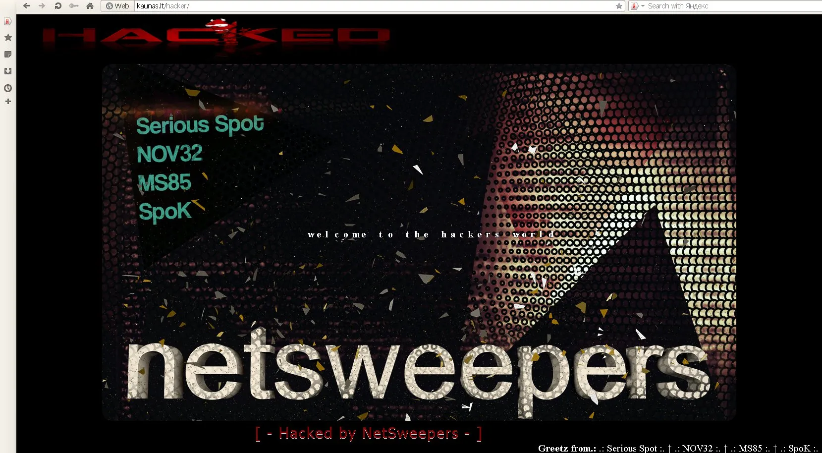 Įsilaužta į Kaunas.lt svetainę